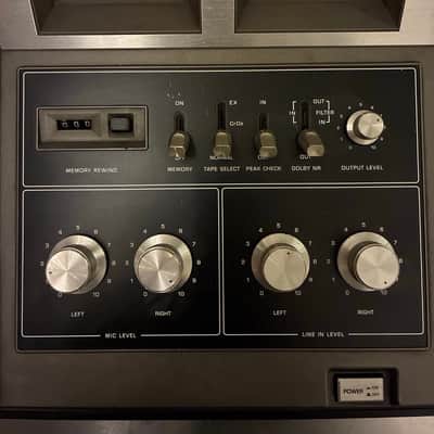 Vintage 70's - Technics Stereo Cassette Deck RS-640US Recorder Mixer image 2