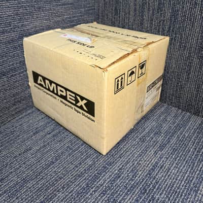Ampex 1/4"x2500' SINGLE Reel to Reel Pancake on plastic hubs Audio Mastering Tape 1-pack box AUD .25x2500 PC TP (NEW OLD STOCK) image 3