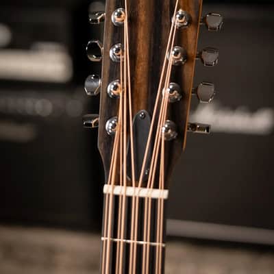 Taylor 150ce Bajo Quinto 12-String Acoustic/Electric Guitar - Sapele/Spruce with Gig Bag image 5