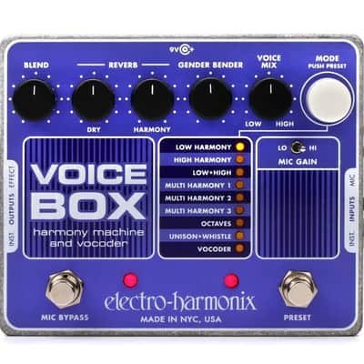 Electro-Harmonix VOICE BOX Vocal Harmony Machine/Vocoder Pedal image 1