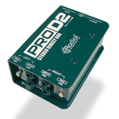 Radial Pro-D2 Full Range Stereo Passive Direct Box - DI Box image 1