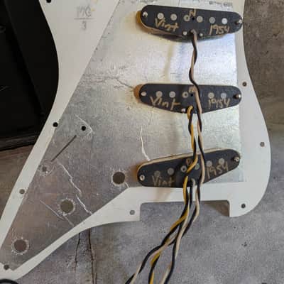 1954 Tone Specific Vintage Sec Single Coil Stratocaster Pickups image 3