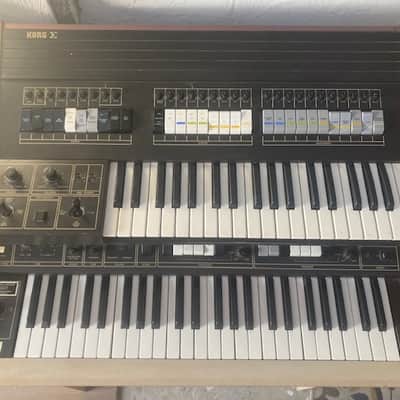 Korg Lambda ES-50 48-Key Polyphonic Synthesizer 1979 - 1982 - Black / Wood