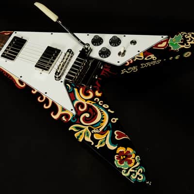 Epiphone Inspired by Gibson Custom Series Limited Jimi Hendrix "Love Drops" Flying V - One of 2200 Worldwide image 5