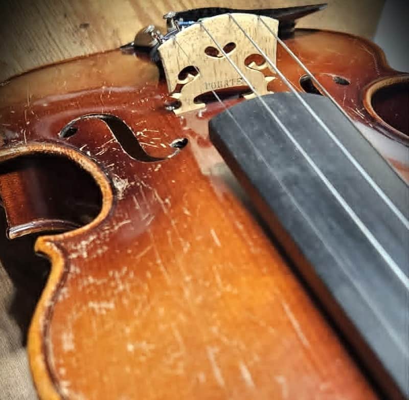 1965 |W.GER| E.R. Pfretzschner Strad Copy 4/4 Violin | Caspari Pegs | Baroque Bridge | Dominant | image 1