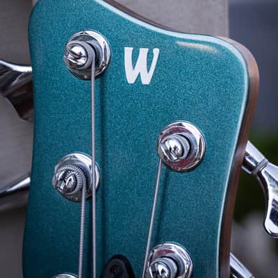 Warwick Streamer LX5 2016 - Petrol Blue Metallic image 7