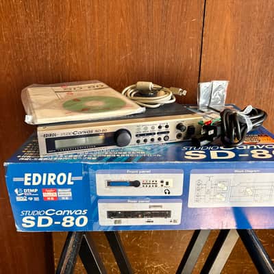 Edirol SD-80 Studio Canvas 128-Voice USB Sound Module w/ box Roland image 1
