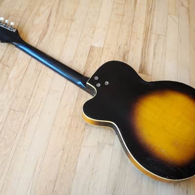 1960s Truetone Swingmaster by Kay K673 Vintage Electric Guitar Barney Kessel image 15