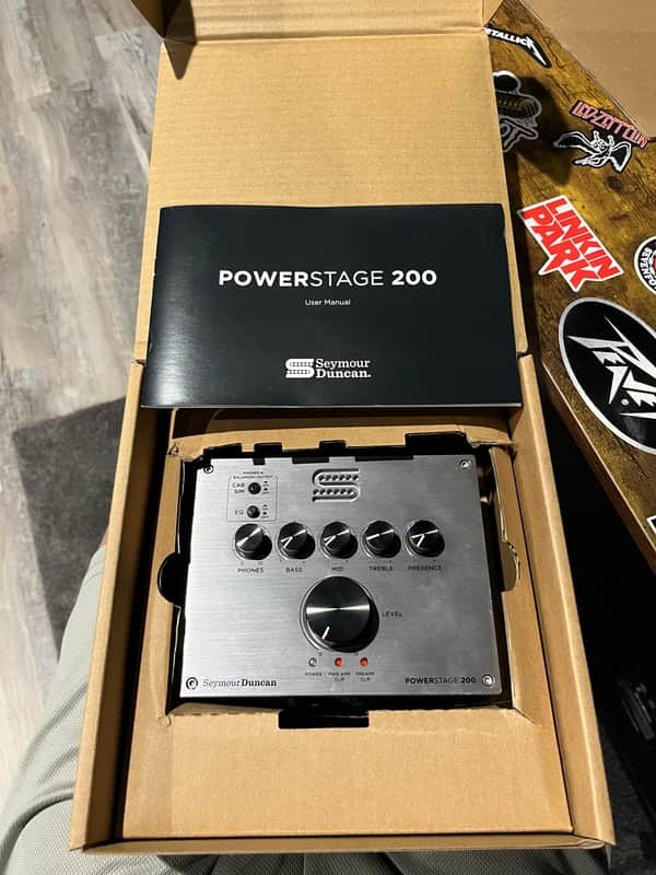 Seymour Duncan PowerStage 200 200-Watt Pedalboard Guitar Amp 2020 - Present - Silver image 1