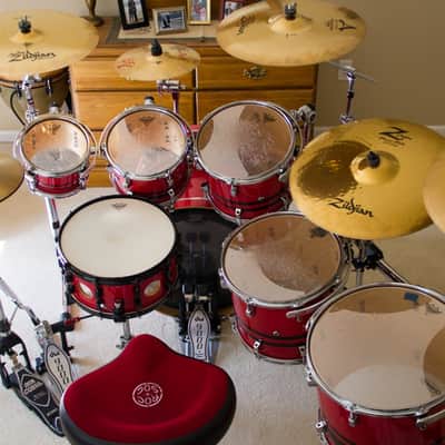 Orange County Drum & Percussion OCDP USA Custom 6-piece drum kit | 22/16/14/12/10/8 + cases image 5