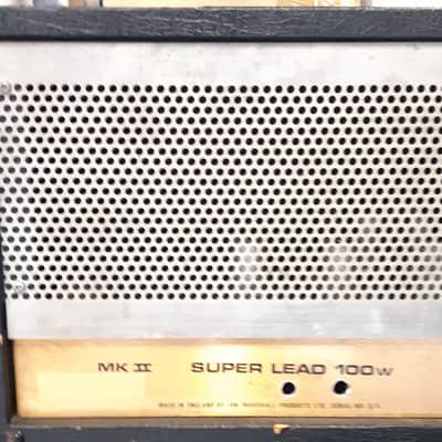 Marshall JCM 800 Lead Series Model 1959 100-Watt Head 1983 UK EL34 240 volt image 7