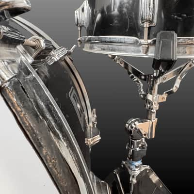 Rogers Big R Drum Kit - Piano Black image 9