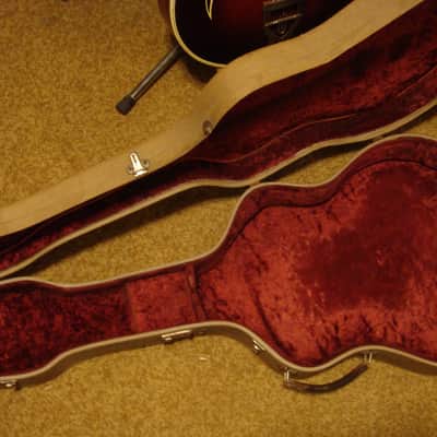 Hofner 464S 1956 Red Sunburst image 9