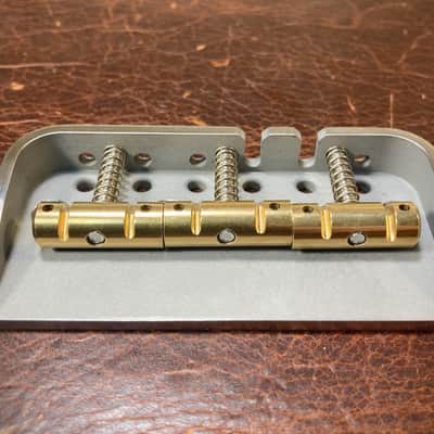 Van Dyke-Harms Left-Hand Telecaster B/G Bender Half-Bridge and Compensated Saddle Set 2024 - Stainless Steel image 4