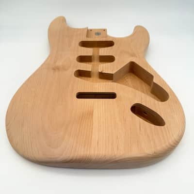 HooDoo Stratocaster Body Alder 2-Piece Unfinished Light hsb6497 image 5