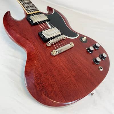 Gibson Custom 1961 Les Paul SG Standard Reissue Stop Bar, VOS, Cherry Red, w/HSC image 10