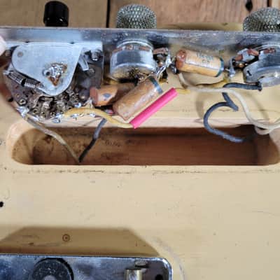 Fender Esquire Blackguard 1951 - Blonde image 23