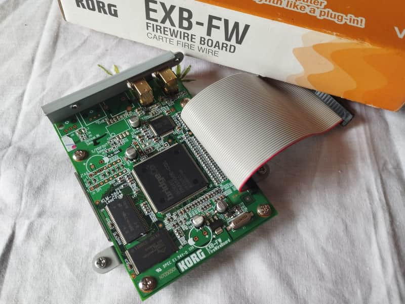 Korg EXB-FW Firewire audio/MIDI board for Korg M3 Workstation image 1