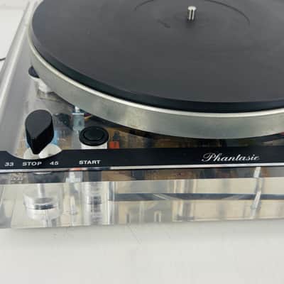 Thorens Phantasie – Rare Transparent Acrylic Turntable – TD 320 Platform, TP 16 Tonearm, Expert/Nagaoka JT322 "Quadra" Cartridge image 4
