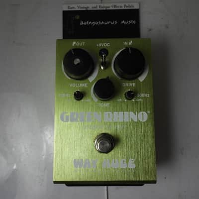 Way Huge Green Rhino MKIV Overdrive Effects Pedal Free USA Ship image 1