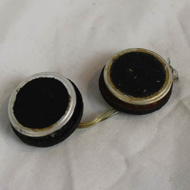 Accordion Part - Lot of Two Vintage Crystal Microphones image 1