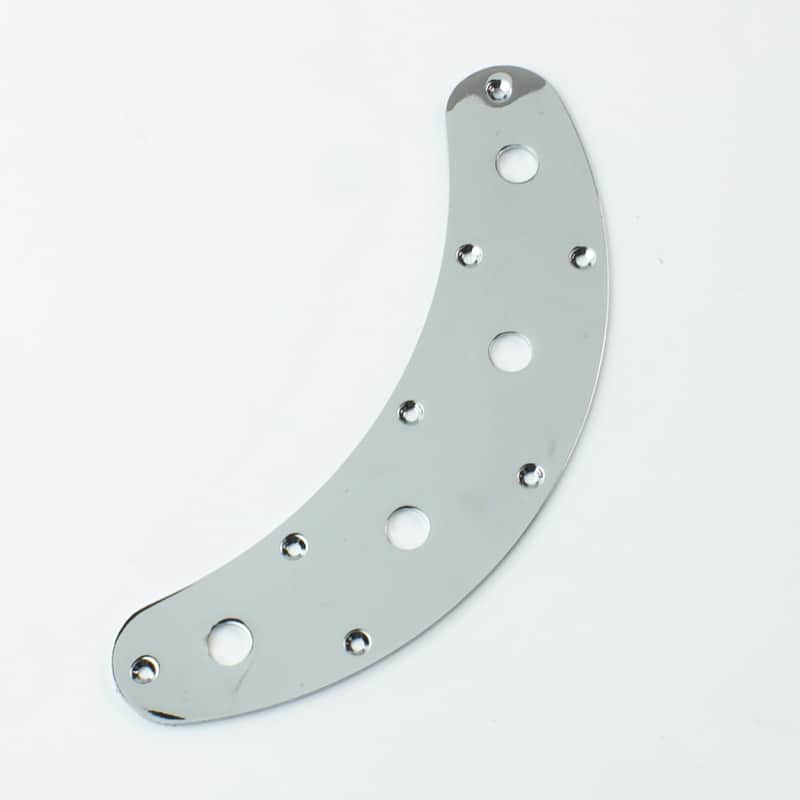 Replacment Metal Control Plate For Music Man Style Bass Guitar ,Chrome image 1