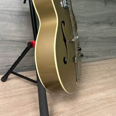 Vintage 1956 Gretsch Electromatic 6184 Corvette Electric Guitar Jaguar Tan #2641 image 3