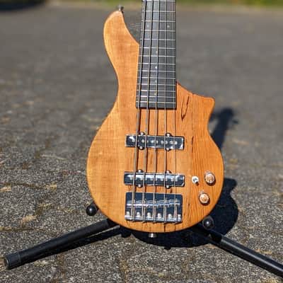 Tiny Bass TBJ 3500 NSM 5 String 2022 Natural Spalted Maple image 4