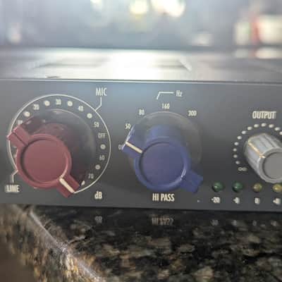 Warm Audio WA73 1-Channel British Microphone Preamp 2018 - Present - RAF Blue Gray image 2
