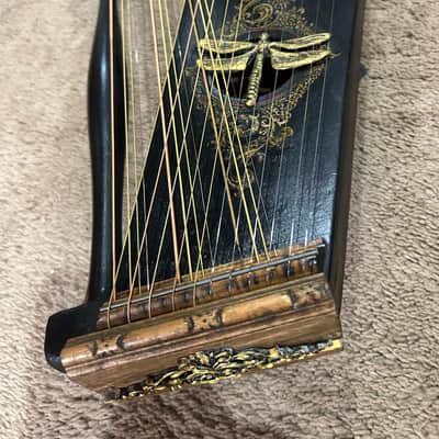 Harp-O-Chord Harp-zither 1899-1904 Black and gold image 11