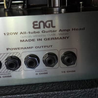 Rarest Engl Savage 120 mark I-Verified 1994-2nd year of production+flight case Worlds Best Metal Amp image 16
