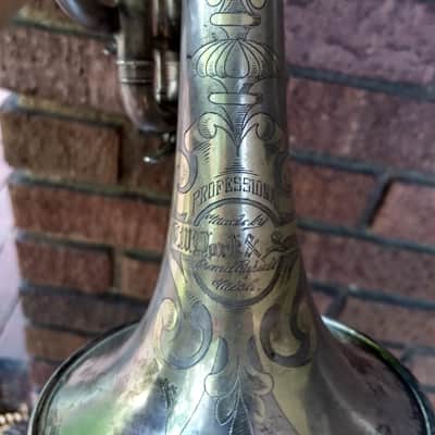JW York and Sons Professional Cornet 1906 image 2