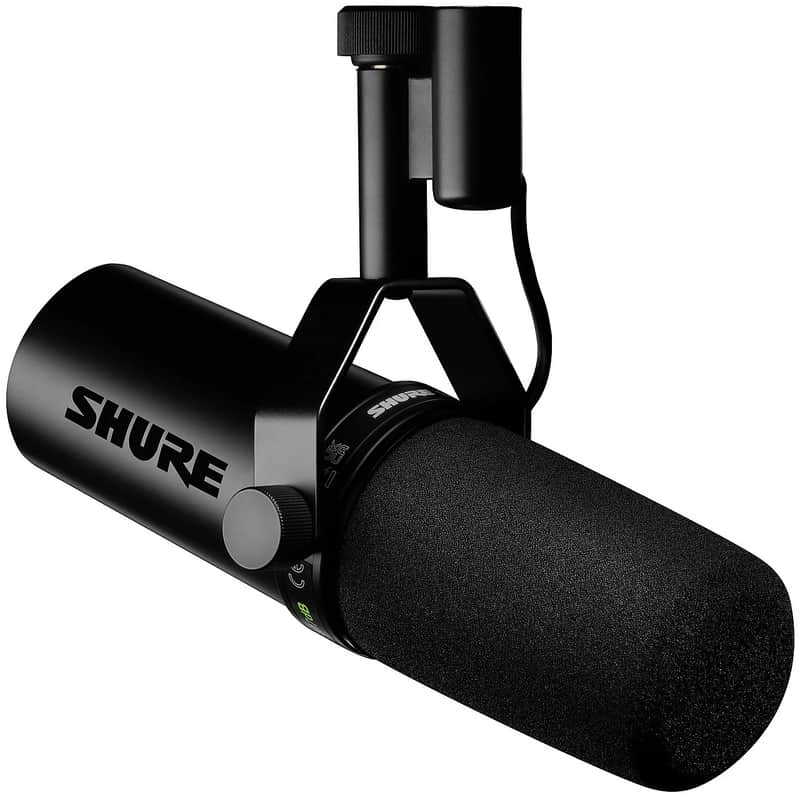 Shure SM7dB Cardioid Dynamic Microphone with Built-In Preamp | Reverb