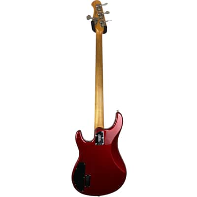 Music Man Ernie Ball Sterling 4H Bass 2000 - Candy Apple Red image 4