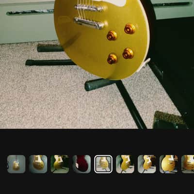 Epiphone '56 Les Paul Standard Goldtop W/OHSC image 6