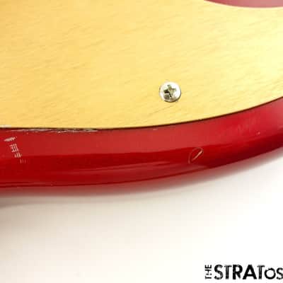 USED Fender Precision BASS Special LOADED BODY P/J Pickups P Bass Alder Red image 3