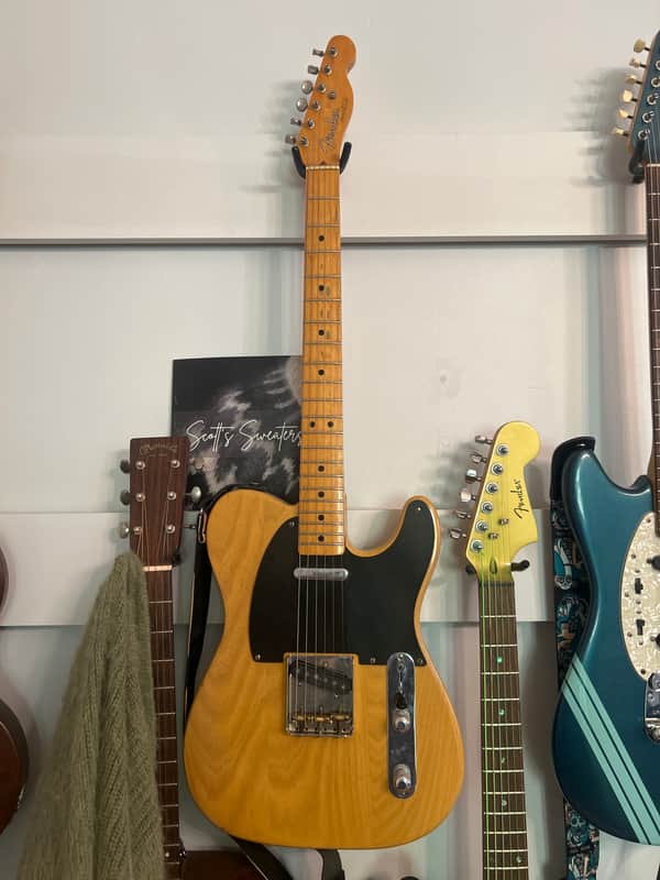 Fender American Vintage '52 Tele Fullerton April 1982 Butterscotch Blonde