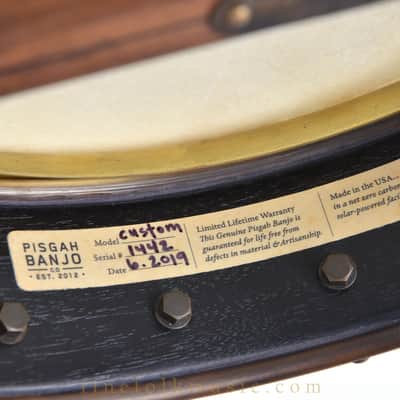 2019 PISGAH CUSTOM FLUSH FRET 5-STRING BANJO image 20
