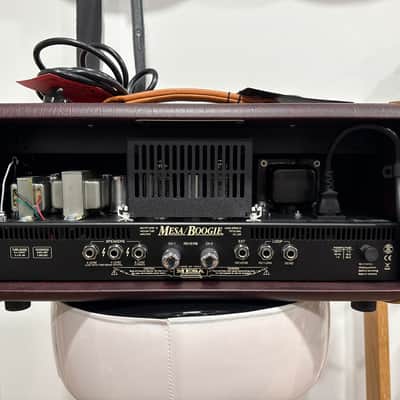 Mesa Boogie Recto-Verb 25 2-Channel 25-Watt Guitar Amp Head Wine Red Taurus image 2