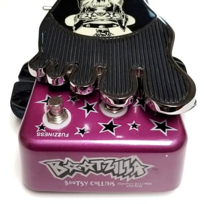 used Snarling Dogs Bootzilla Bootsy Collins Signature Bass Wah with Fuzz, Mint Condition with Box! image 2
