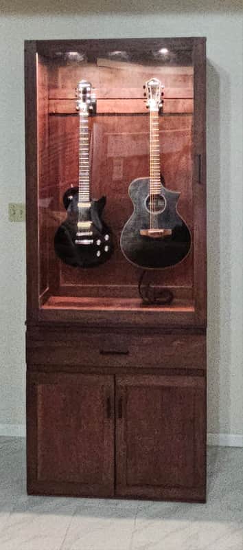 Redeemed Timberworks Guitar Display Cabinet 2024 image 1