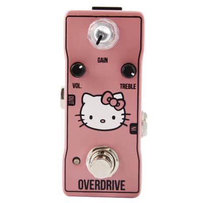 Circle Of Tone Overdrive Hello Kitty Series 4 Guitar or Bass Effect Pedal GAIN/VOL/TREBLE