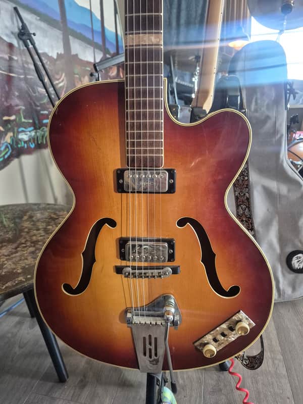 Höfner 457 Vintage 1960s Hollow Body – Made in Germany Höfner 457 mid-60s image 1