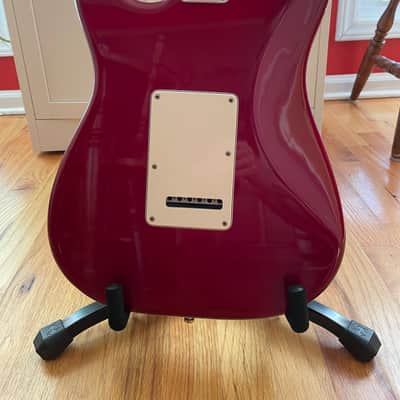 Fender American Standard Stratocaster with Maple Fretboard 1998 w/ Hard Case OHSC - Candy Apple Red image 5
