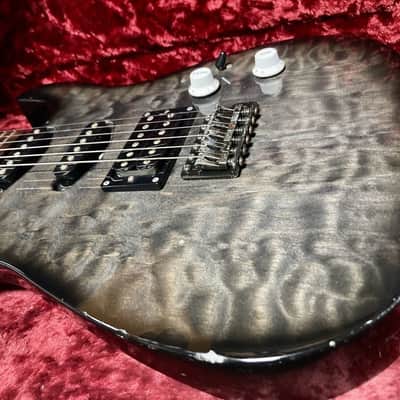 Bill Lawrence VR-402 Black Sunburst Electric Guitar Used image 2