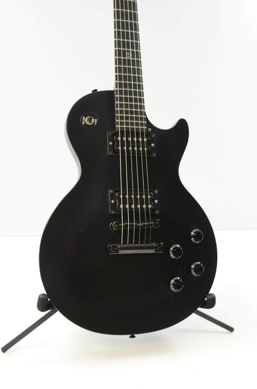 2000 Gibson Les Paul Studio Gothic Electric Guitar - Black w/Case