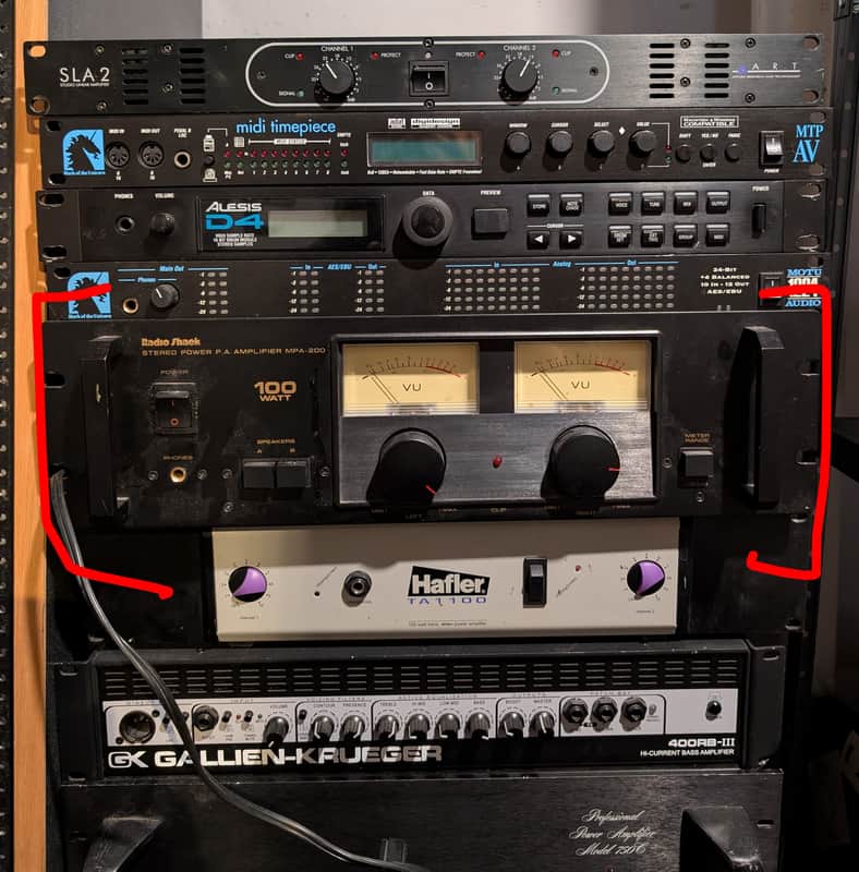 Radio Shack MPA-200 Power Amplifier image 1