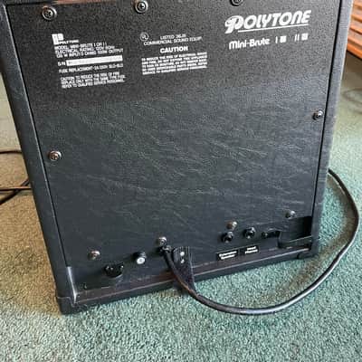 Polytone Mini Brute II Guitar Combo Amplifier with Cover image 4