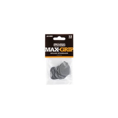 Dunlop Nylon Max Grip Plektren 0.60 Standard Player Set, 12 Stück - Set of Picks imagen 4