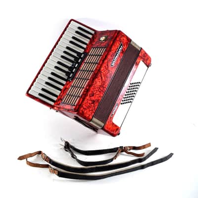 TOP Quality, German Made Piano Accordion Weltmeister Stella 48 bass, 5 switches+Original Hard Case&Shoulder Straps - Accordian, Fisarmonica image 3